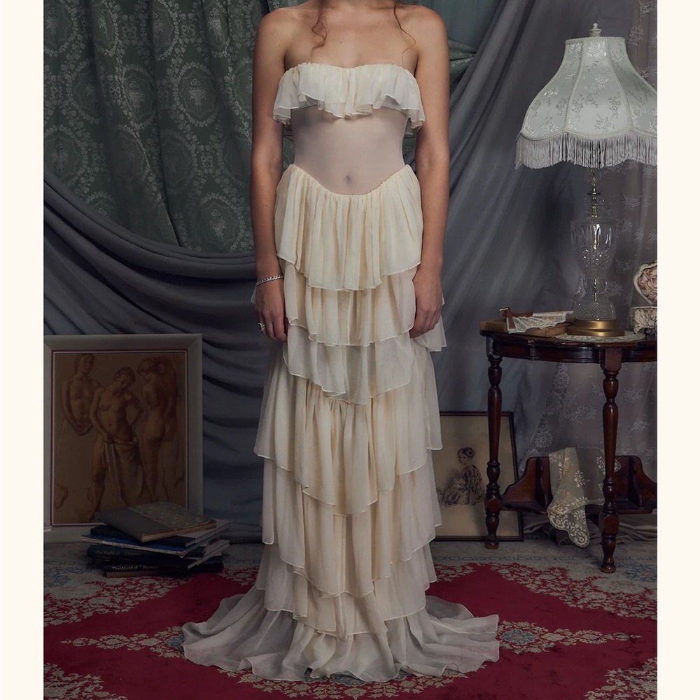 Mirror Palais Russet Gown- BRAND NEW